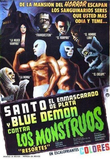Santo and Blue Demon vs the Monsters - Filmkritik