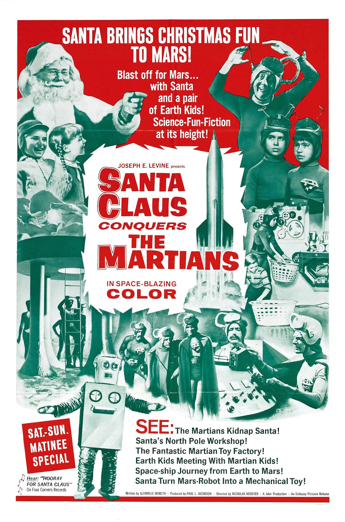 Santa Claus Conquers The Martians - Filmkritik